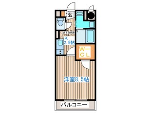 D-room川内川前丁の物件間取画像